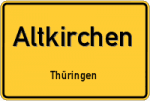 Altkirchen bei Schmölln – Thüringen – Breitband Ausbau – Internet Verfügbarkeit (DSL, VDSL, Glasfaser, Kabel, Mobilfunk)