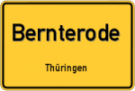 Bernterode – Thüringen – Breitband Ausbau – Internet Verfügbarkeit (DSL, VDSL, Glasfaser, Kabel, Mobilfunk)