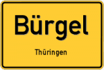 Bürgel – Thüringen – Breitband Ausbau – Internet Verfügbarkeit (DSL, VDSL, Glasfaser, Kabel, Mobilfunk)