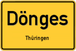 Dönges – Thüringen – Breitband Ausbau – Internet Verfügbarkeit (DSL, VDSL, Glasfaser, Kabel, Mobilfunk)