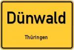 Dünwald – Thüringen – Breitband Ausbau – Internet Verfügbarkeit (DSL, VDSL, Glasfaser, Kabel, Mobilfunk)