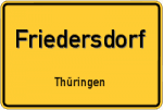 Friedersdorf – Thüringen – Breitband Ausbau – Internet Verfügbarkeit (DSL, VDSL, Glasfaser, Kabel, Mobilfunk)