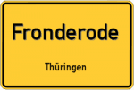 Fronderode – Thüringen – Breitband Ausbau – Internet Verfügbarkeit (DSL, VDSL, Glasfaser, Kabel, Mobilfunk)