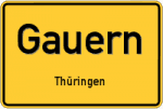 Gauern – Thüringen – Breitband Ausbau – Internet Verfügbarkeit (DSL, VDSL, Glasfaser, Kabel, Mobilfunk)