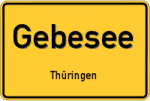 Gebesee – Thüringen – Breitband Ausbau – Internet Verfügbarkeit (DSL, VDSL, Glasfaser, Kabel, Mobilfunk)