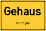 Gehaus – Thüringen – Breitband Ausbau – Internet Verfügbarkeit (DSL, VDSL, Glasfaser, Kabel, Mobilfunk)