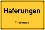 Haferungen – Thüringen – Breitband Ausbau – Internet Verfügbarkeit (DSL, VDSL, Glasfaser, Kabel, Mobilfunk)