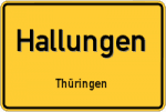 Hallungen – Thüringen – Breitband Ausbau – Internet Verfügbarkeit (DSL, VDSL, Glasfaser, Kabel, Mobilfunk)