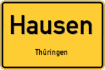 Hausen – Thüringen – Breitband Ausbau – Internet Verfügbarkeit (DSL, VDSL, Glasfaser, Kabel, Mobilfunk)