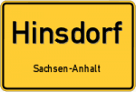 Hinsdorf – Sachsen-Anhalt – Breitband Ausbau – Internet Verfügbarkeit (DSL, VDSL, Glasfaser, Kabel, Mobilfunk)