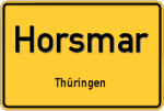 Horsmar – Thüringen – Breitband Ausbau – Internet Verfügbarkeit (DSL, VDSL, Glasfaser, Kabel, Mobilfunk)