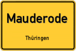 Mauderode – Thüringen – Breitband Ausbau – Internet Verfügbarkeit (DSL, VDSL, Glasfaser, Kabel, Mobilfunk)