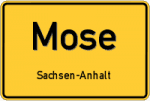 Mose – Sachsen-Anhalt – Breitband Ausbau – Internet Verfügbarkeit (DSL, VDSL, Glasfaser, Kabel, Mobilfunk)