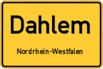 Dahlem – Nordrhein-Westfalen – Breitband Ausbau – Internet Verfügbarkeit (DSL, VDSL, Glasfaser, Kabel, Mobilfunk)