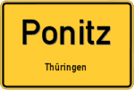 Ponitz bei Schmölln – Thüringen – Breitband Ausbau – Internet Verfügbarkeit (DSL, VDSL, Glasfaser, Kabel, Mobilfunk)