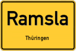Ramsla – Thüringen – Breitband Ausbau – Internet Verfügbarkeit (DSL, VDSL, Glasfaser, Kabel, Mobilfunk)