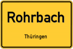 Rohrbach bei Rudolstadt – Thüringen – Breitband Ausbau – Internet Verfügbarkeit (DSL, VDSL, Glasfaser, Kabel, Mobilfunk)