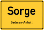 Sorge – Sachsen-Anhalt – Breitband Ausbau – Internet Verfügbarkeit (DSL, VDSL, Glasfaser, Kabel, Mobilfunk)