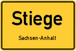 Stiege – Sachsen-Anhalt – Breitband Ausbau – Internet Verfügbarkeit (DSL, VDSL, Glasfaser, Kabel, Mobilfunk)