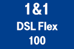 1&1 DSL 100 Flex - VDSL Tarif ohne Mindestvertragslaufzeit