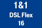 1&1 DSL 16 Flex - VDSL Tarif ohne Mindestvertragslaufzeit