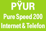 PŸUR Pure Speed 200 - Internetflat und Telefonflat