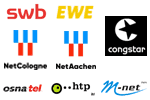 Regionale Breitband Internet Anbieter / Provider in Deutschland