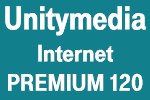 Unitymedia Internet Premium 120 Tarif - Kabel Internetanschluss ohne Telefon
