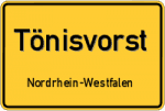 Tönisvorst – Nordrhein-Westfalen – Breitband Ausbau – Internet Verfügbarkeit (DSL, VDSL, Glasfaser, Kabel, Mobilfunk)