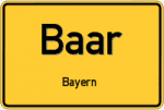 Baar – Bayern – Breitband Ausbau – Internet Verfügbarkeit (DSL, VDSL, Glasfaser, Kabel, Mobilfunk)