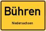 Bühren – Niedersachsen – Breitband Ausbau – Internet Verfügbarkeit (DSL, VDSL, Glasfaser, Kabel, Mobilfunk)