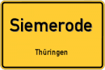 Siemerode – Thüringen – Breitband Ausbau – Internet Verfügbarkeit (DSL, VDSL, Glasfaser, Kabel, Mobilfunk)