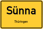 Sünna – Thüringen – Breitband Ausbau – Internet Verfügbarkeit (DSL, VDSL, Glasfaser, Kabel, Mobilfunk)