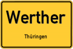 Werther – Thüringen – Breitband Ausbau – Internet Verfügbarkeit (DSL, VDSL, Glasfaser, Kabel, Mobilfunk)
