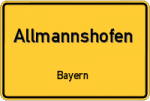 Allmannshofen – Bayern – Breitband Ausbau – Internet Verfügbarkeit (DSL, VDSL, Glasfaser, Kabel, Mobilfunk)