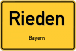 Rieden – Bayern – Breitband Ausbau – Internet Verfügbarkeit (DSL, VDSL, Glasfaser, Kabel, Mobilfunk)