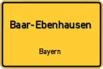 Baar-Ebenhausen – Bayern – Breitband Ausbau – Internet Verfügbarkeit (DSL, VDSL, Glasfaser, Kabel, Mobilfunk)