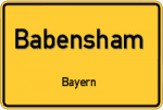 Babensham – Bayern – Breitband Ausbau – Internet Verfügbarkeit (DSL, VDSL, Glasfaser, Kabel, Mobilfunk)