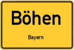 Böhen – Bayern – Breitband Ausbau – Internet Verfügbarkeit (DSL, VDSL, Glasfaser, Kabel, Mobilfunk)