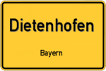 Dietenhofen – Bayern – Breitband Ausbau – Internet Verfügbarkeit (DSL, VDSL, Glasfaser, Kabel, Mobilfunk)