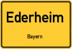 Ederheim – Bayern – Breitband Ausbau – Internet Verfügbarkeit (DSL, VDSL, Glasfaser, Kabel, Mobilfunk)