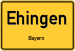 Ehingen - Bayern – Breitband Ausbau – Internet Verfügbarkeit (DSL, VDSL, Glasfaser, Kabel, Mobilfunk)