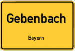 Gebenbach – Bayern – Breitband Ausbau – Internet Verfügbarkeit (DSL, VDSL, Glasfaser, Kabel, Mobilfunk)