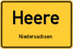 Heere – Niedersachsen – Breitband Ausbau – Internet Verfügbarkeit (DSL, VDSL, Glasfaser, Kabel, Mobilfunk)