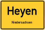 Heyen – Niedersachsen – Breitband Ausbau – Internet Verfügbarkeit (DSL, VDSL, Glasfaser, Kabel, Mobilfunk)
