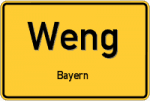 Weng – Bayern – Breitband Ausbau – Internet Verfügbarkeit (DSL, VDSL, Glasfaser, Kabel, Mobilfunk)