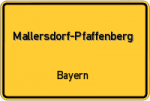 Mallersdorf-Pfaffenberg – Bayern – Breitband Ausbau – Internet Verfügbarkeit (DSL, VDSL, Glasfaser, Kabel, Mobilfunk)