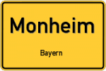 Monheim – Bayern – Breitband Ausbau – Internet Verfügbarkeit (DSL, VDSL, Glasfaser, Kabel, Mobilfunk)