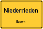 Niederrieden – Bayern – Breitband Ausbau – Internet Verfügbarkeit (DSL, VDSL, Glasfaser, Kabel, Mobilfunk)