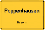 Poppenhausen – Bayern – Breitband Ausbau – Internet Verfügbarkeit (DSL, VDSL, Glasfaser, Kabel, Mobilfunk)